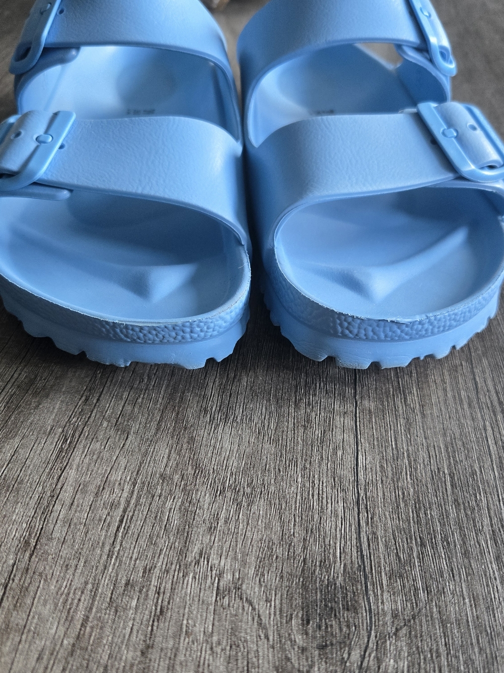 Birkenstock Arizona EVA Shoes Sky Blue Women's Size 8 39 Waterproof Slide Sandal - Picture 5 of 13